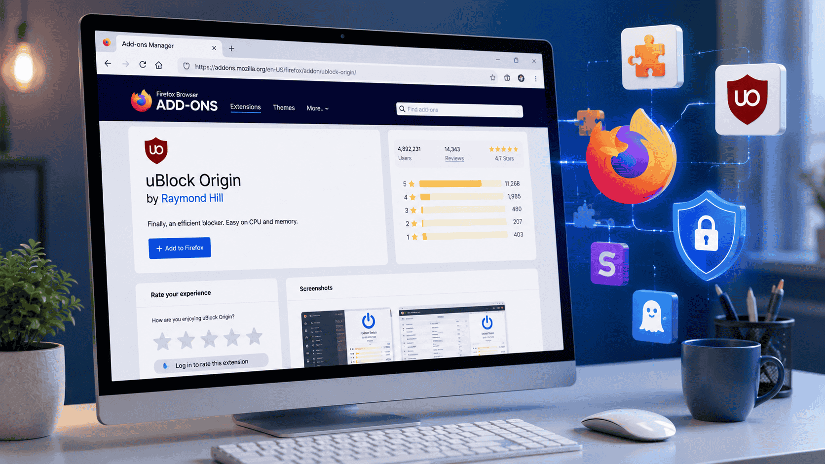 Add Extension in Mozilla Firefox