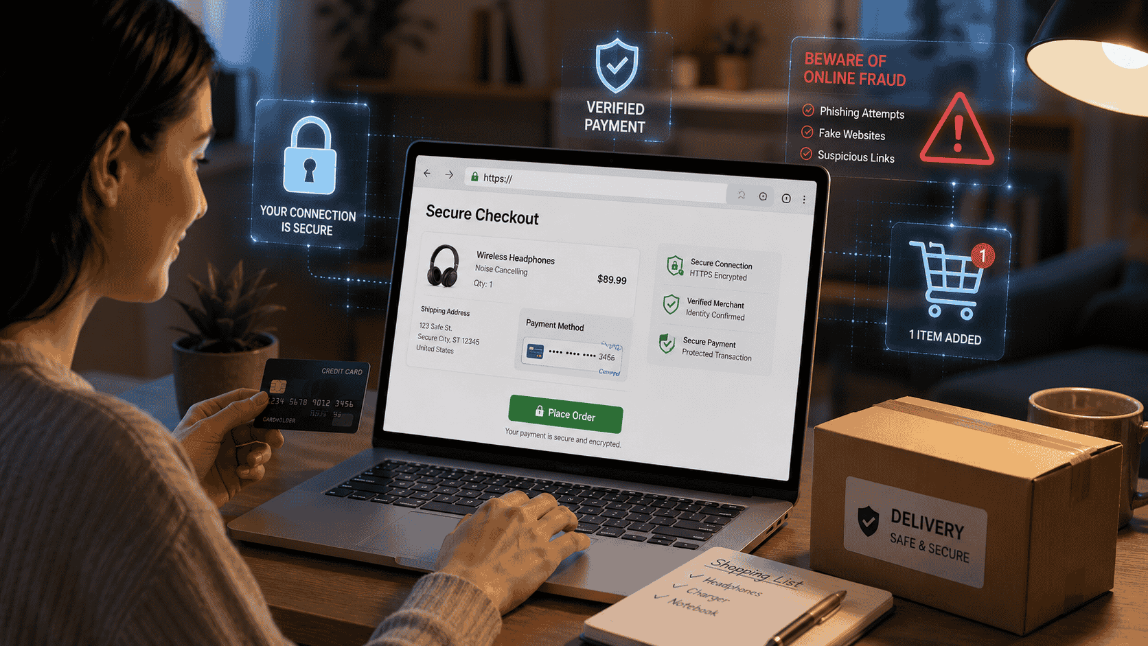 How to Stay Safe While Shopping Online