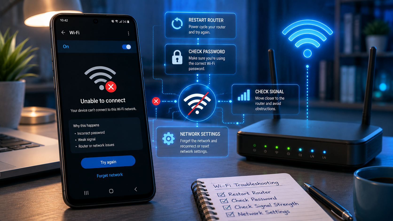 How to Fix Wi-Fi Not Connecting on Android Phones