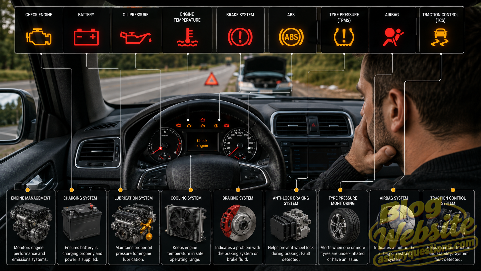 Vehicle Dashboard Warning Lights Explained